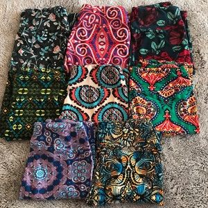 BUNDLE • 8 Pairs of OS LuLaRoe Leggings